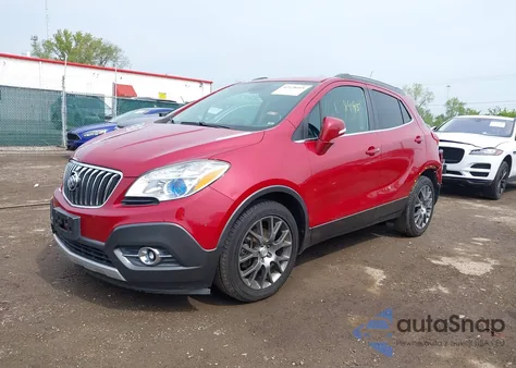 2016 Buick Encore Sport Touring z USA, uszkodzony, nr VIN KL4CJ1SM7GB606307